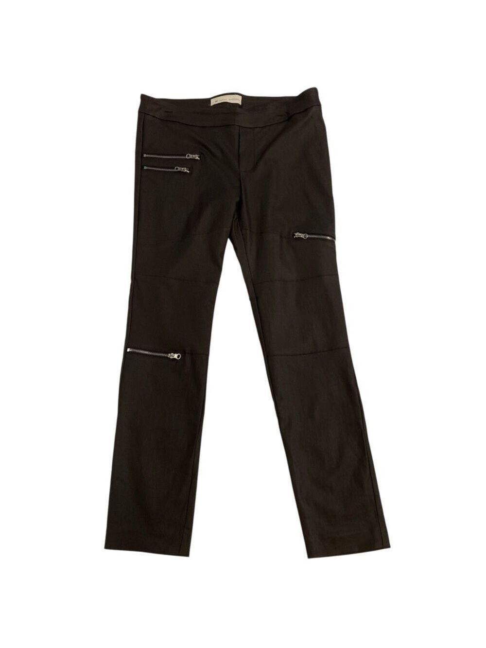 I love Taylor Madison pants ILTM brown silky flattering coated stretch XL layer